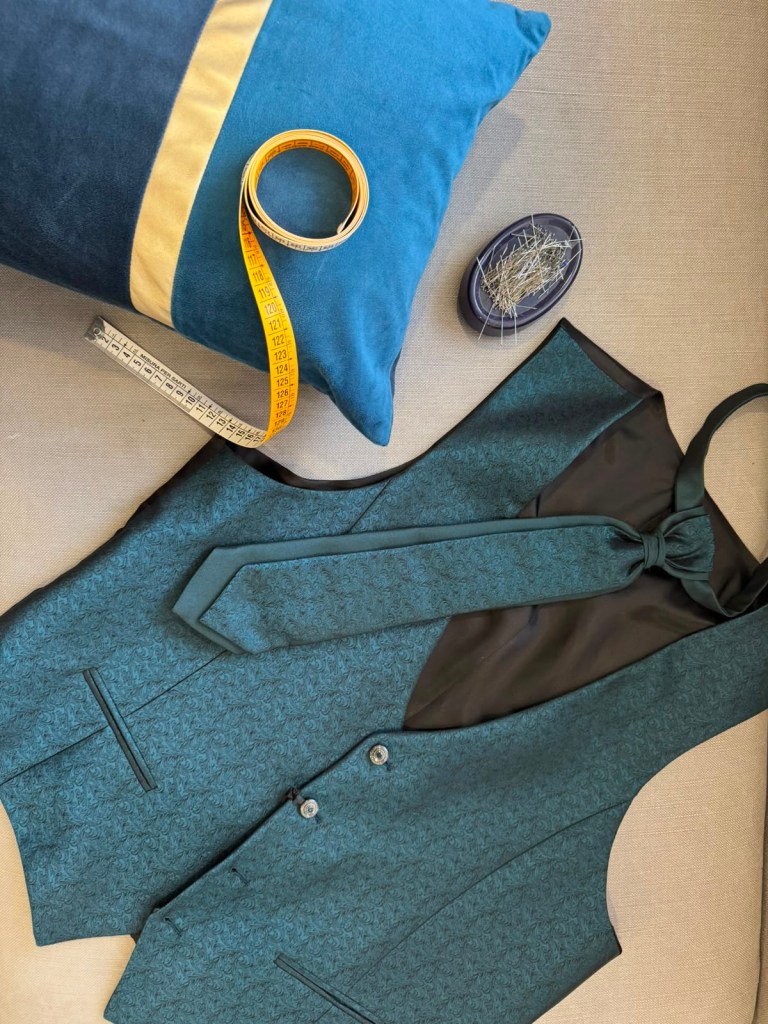 Gilet e cravatta business uomo Atelier Cecilia